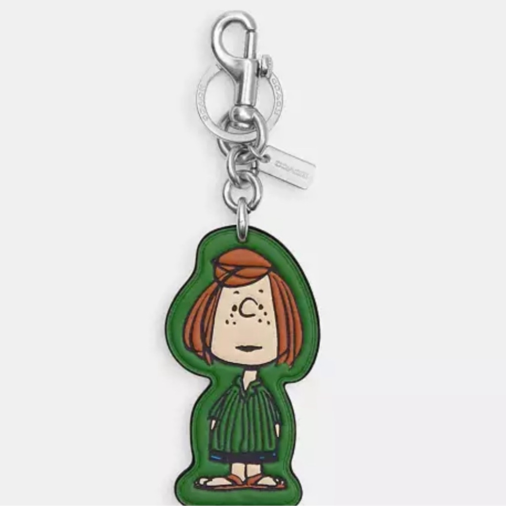 Coach X Peanuts Peppermint Patty Bag Charm